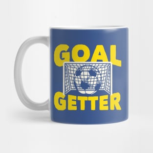 Goal Getter: Funny Soccer Pun For Go Getters Mug